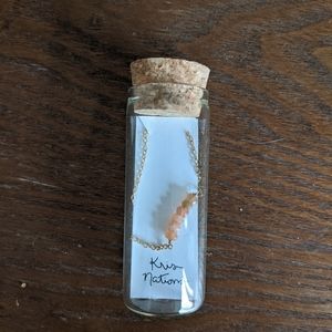 Kris Nations Mystic Bar Moonstone Necklace